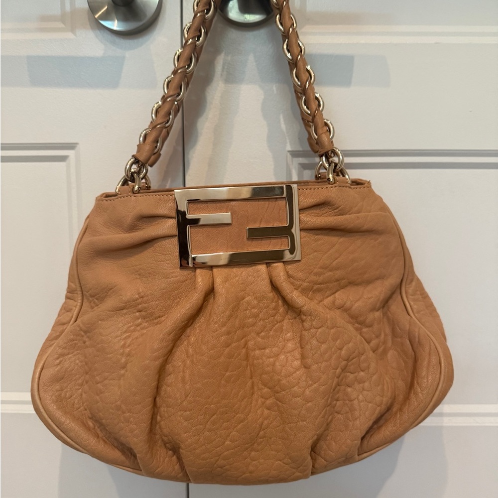 ❌SOLD❌Fendi Mia Zucca Leather Bag